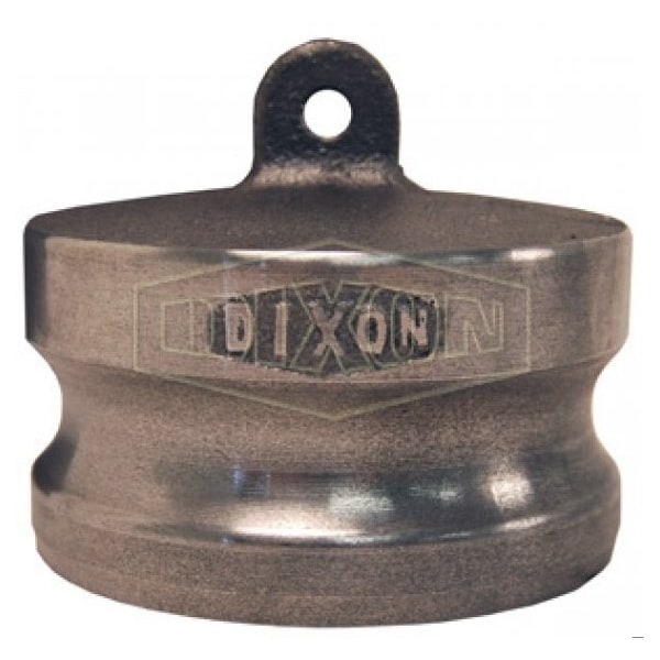 Boss-Lock Type DP Cam and Groove Dust Plug, 4 in Nominal, Malleable Iron, Domestic